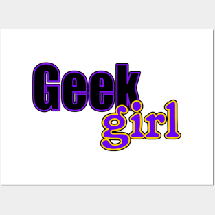 Geek Girl Posters and Art